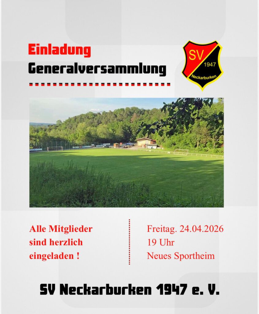 Einladung Generalversammlung